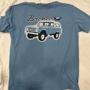 Blue Ford Bronco Graphic Tee